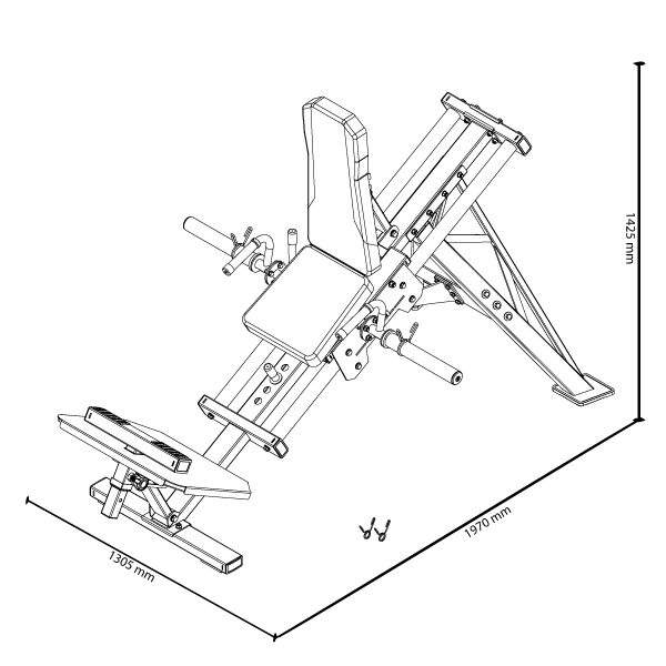 Pegasus® Πρέσα Ποδιών‑Γαμπών LP30