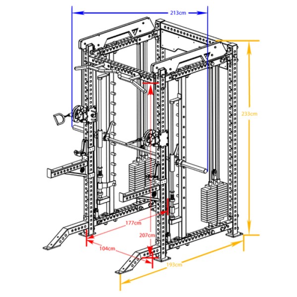 Pegasus® PG‑2000 All‑In‑One Trainer