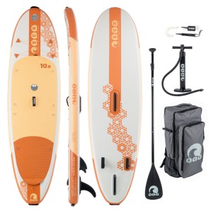 SCK φουσκωτή σανίδα SUP/Windsurf Mare Arioso 10'8" πακέτο Sepia (325x86x15cm)