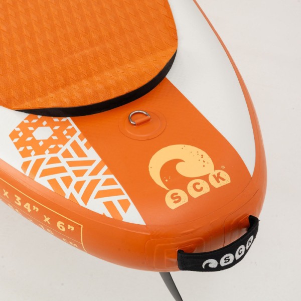 SCK φουσκωτή σανίδα SUP/Windsurf Mare Arioso 10'8" πακέτο Sepia (325x86x15cm)