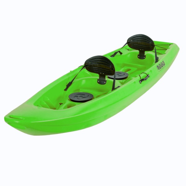 SCK Barka Διθέσιο καγιάκ με ενσωματωμένες πλάτες και 2 ρόδες στην πρύμνη 