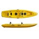 Barka διθέσιο καγιάκ με ενσωματωμένες πλάτες - κίτρινο