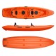 Barka Διθέσιο καγιάκ με ενσωματωμένες πλάτες - πορτοκαλί