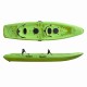 Barka διθέσιο καγιάκ με ενσωματωμένες πλάτες - πράσινο
