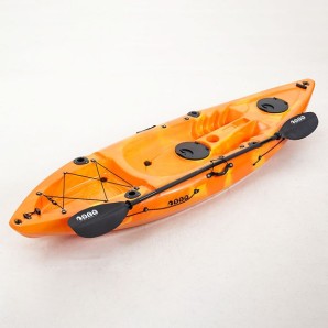 Conger 295 μονοθέσιο καγιάκ για ψάρεμα SCK κίτρινο-πορτοκαλί