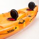 Conger 295 μονοθέσιο καγιάκ για ψάρεμα SCK κίτρινο-πορτοκαλί