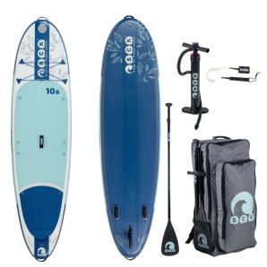 SCK φουσκωτή σανίδα SUP Mare D’oro 10’6” πακέτο (320 x 81 x 15 cm)