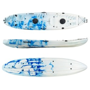 Nereus HD θαλάσσιο καγιάκ 2+1 θέσεων SCK άσπρο- γαλάζιο