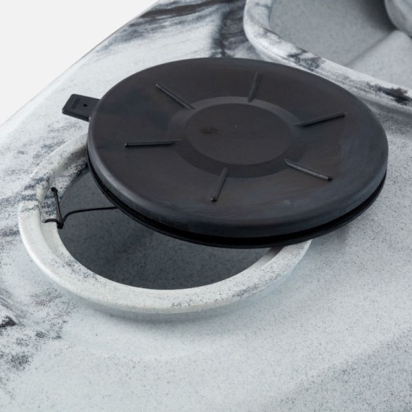 Picco 280 Μονοθέσιο sit-in καγιάκ SCK άσπρο- μαύρο