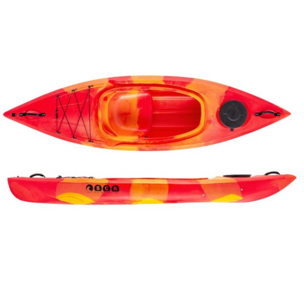 Picco 280 Μονοθέσιο sit-in καγιάκ SCK κόκκινο- κίτρινο