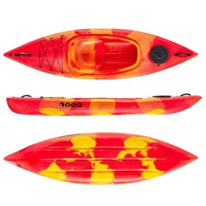 Picco 280 Μονοθέσιο sit-in καγιάκ SCK κόκκινο- κίτρινο
