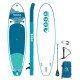 SCK φουσκωτή σανίδα SUP eψilon 9′ πακέτο (275 x 76 x 13 cm)