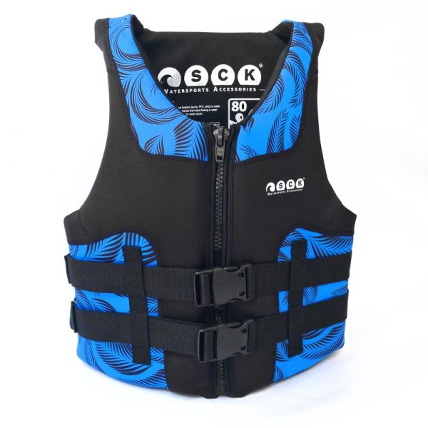 Σωσίβιο γιλέκο για θαλάσσια σπορ νεοπρέν waves SCK Μπλε