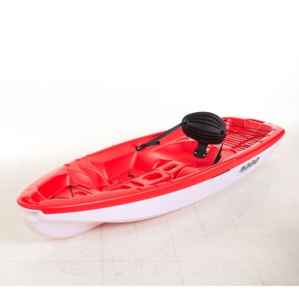 Tipsy 254 μονοθέσιο καγιάκ με λευκή γάστρα SCK Κόκκινο-Άσπρο