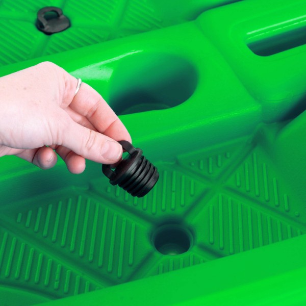 SCK Tipsy 254 μονοθέσιο καγιάκ με λευκή γάστρα 