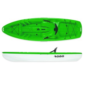 SCK Tipsy 254 μονοθέσιο καγιάκ με λευκή γάστρα 
