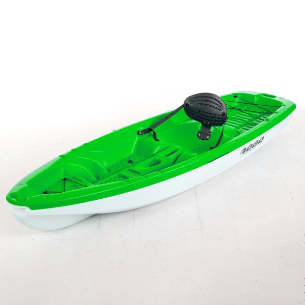 Tipsy 254 μονοθέσιο καγιάκ με λευκή γάστρα SCK Πράσινο-Άσπρο
