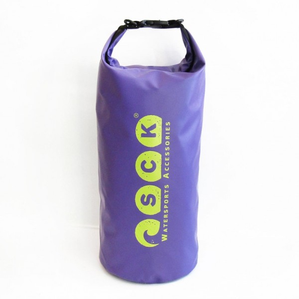 Αδιάβροχος σάκος με ιμάντες πλάτης 20L μωβ