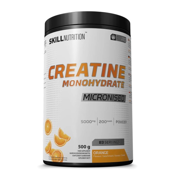 Micronised Creatine Monohydrate Flavoured SKILLNUTRITION (500gr) 
