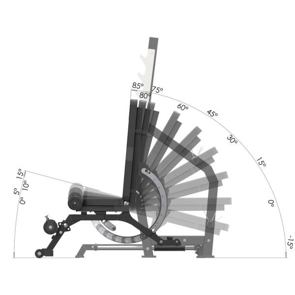 ADJUSTABLE BENCH WBX-3900 TOORX
