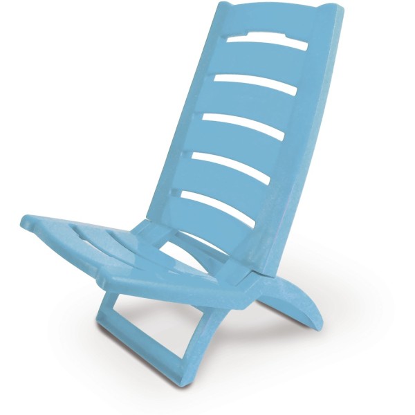 Καρεκλάκι Παραλίας Πλαστικό Αζουρίτη (12771)
