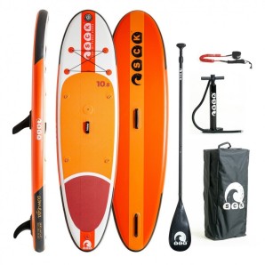 Φουσκωτή σανίδα SUP/windsurf ωmega 10'8'' πακέτο (325 x 86 x 15 cm)
