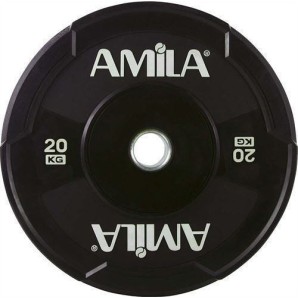 Δίσκος Black W Bumper 50mm 20Kg