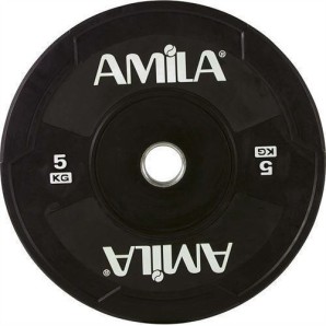 Δίσκος Black W Bumper 50mm 5Kg 
