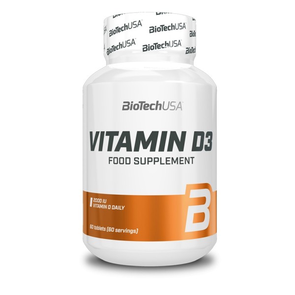 Vitamin D3 BioTech (60Tabs) 