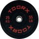 Ολυμπιακός Δίσκος Bumper Crumb 25kg 45cm Toorx