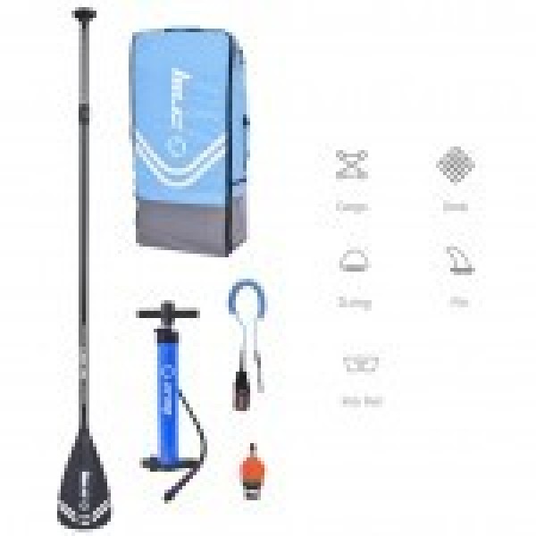 Φουσκωτή σανίδα SUP X-rider XL 13' πακέτο (396 x 91x 15 cm)