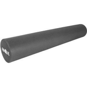 Amila Foam Roller PRO Φ15x90cm Μαύρο (96823)