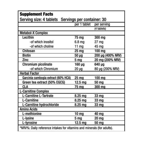 Super Lipo BioTech  (120 tabs)