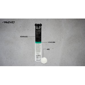 Avento Μπαλάκια Ping Pong Λευκά (6 τεμάχια)