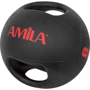 Dual Handle Ball 8kg Μπάλα με λαβές 84673 Amila