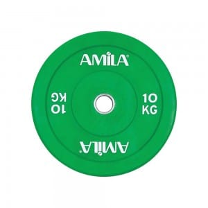 Δίσκος Color Bumper 50mm 10Kg (Πράσινος)