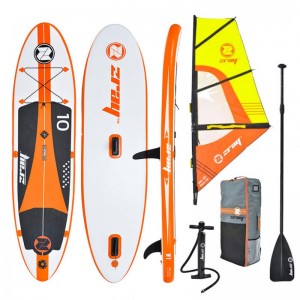 Φουσκωτή σανίδα SUP W1 10' zray κομπλέ με πανί windsurf και κουπί