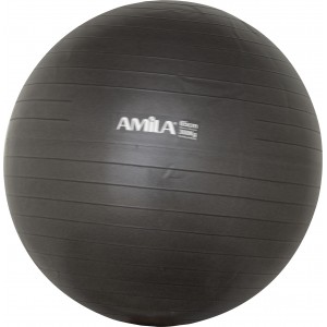 Μπάλα Γυμναστικής GYMBALL 65cm Μαύρη