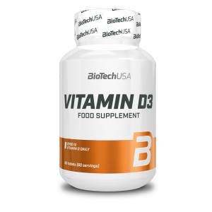Vitamin D3 60 Tabs BioTech