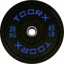 Ολυμπιακός Δίσκος Bumper Crumb 20kg 45cm Toorx