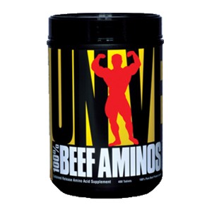 100% Beef Aminos  400 tabs Universal Nutrition